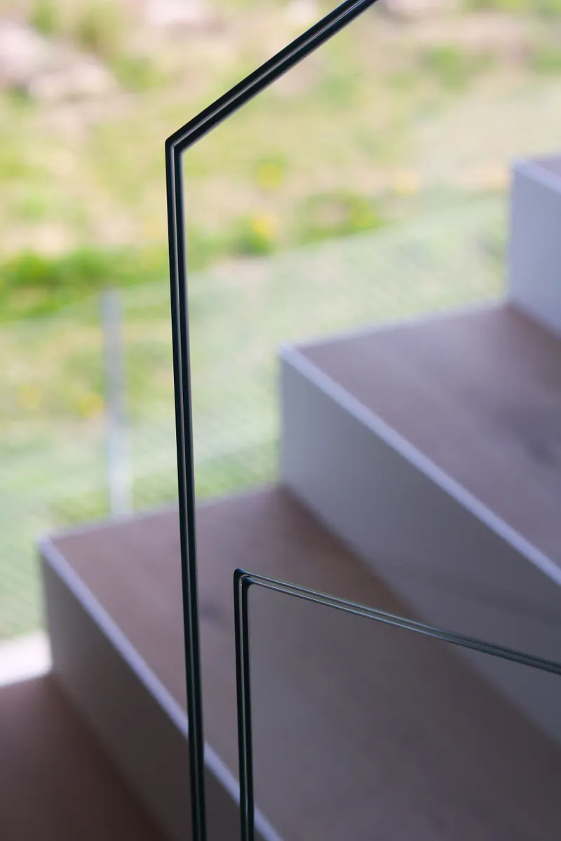 LineaConcept project — stair and railing detail